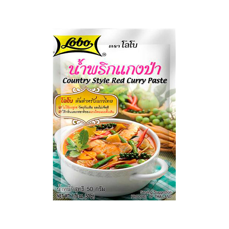 Lobo Country Style Red Curry Paste 1 each