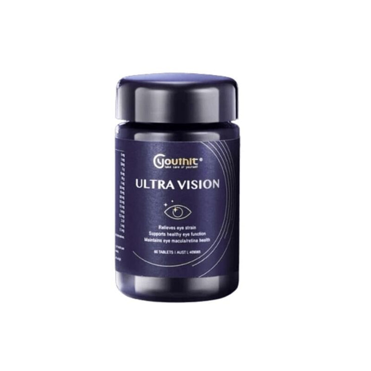 澳洲Youthit优思益黑曜石护眼片叶黄素 60片 1 瓶