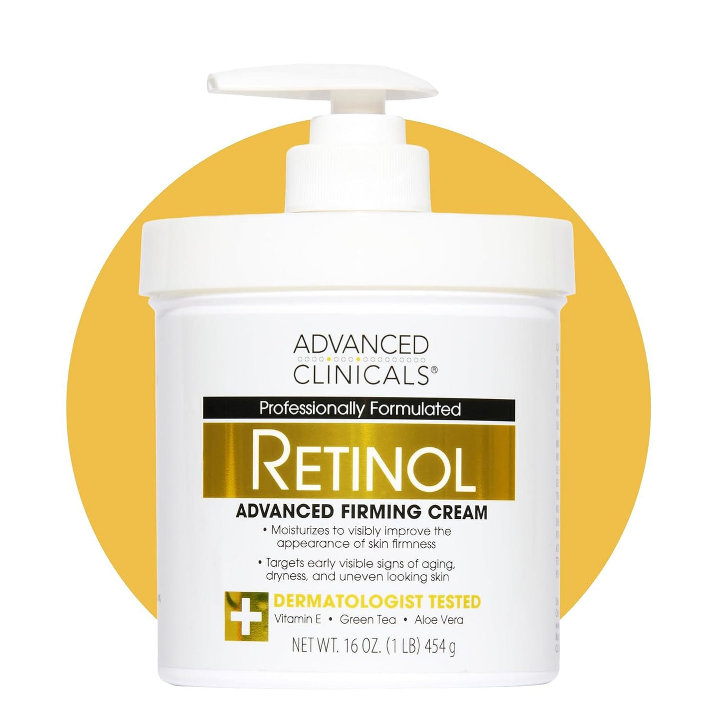 Advanced Clinicals Retinol Firming Cream 1 each