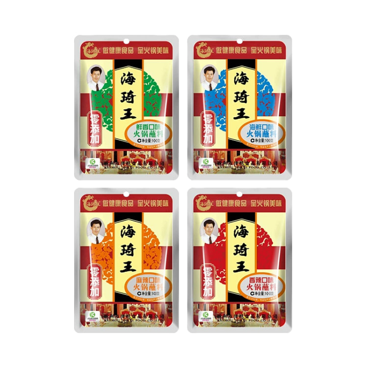 备注口味看图火锅蘸料100g*1袋