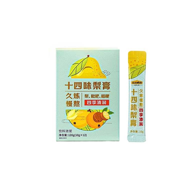 五谷磨房十四味梨膏糖120g*1盒
