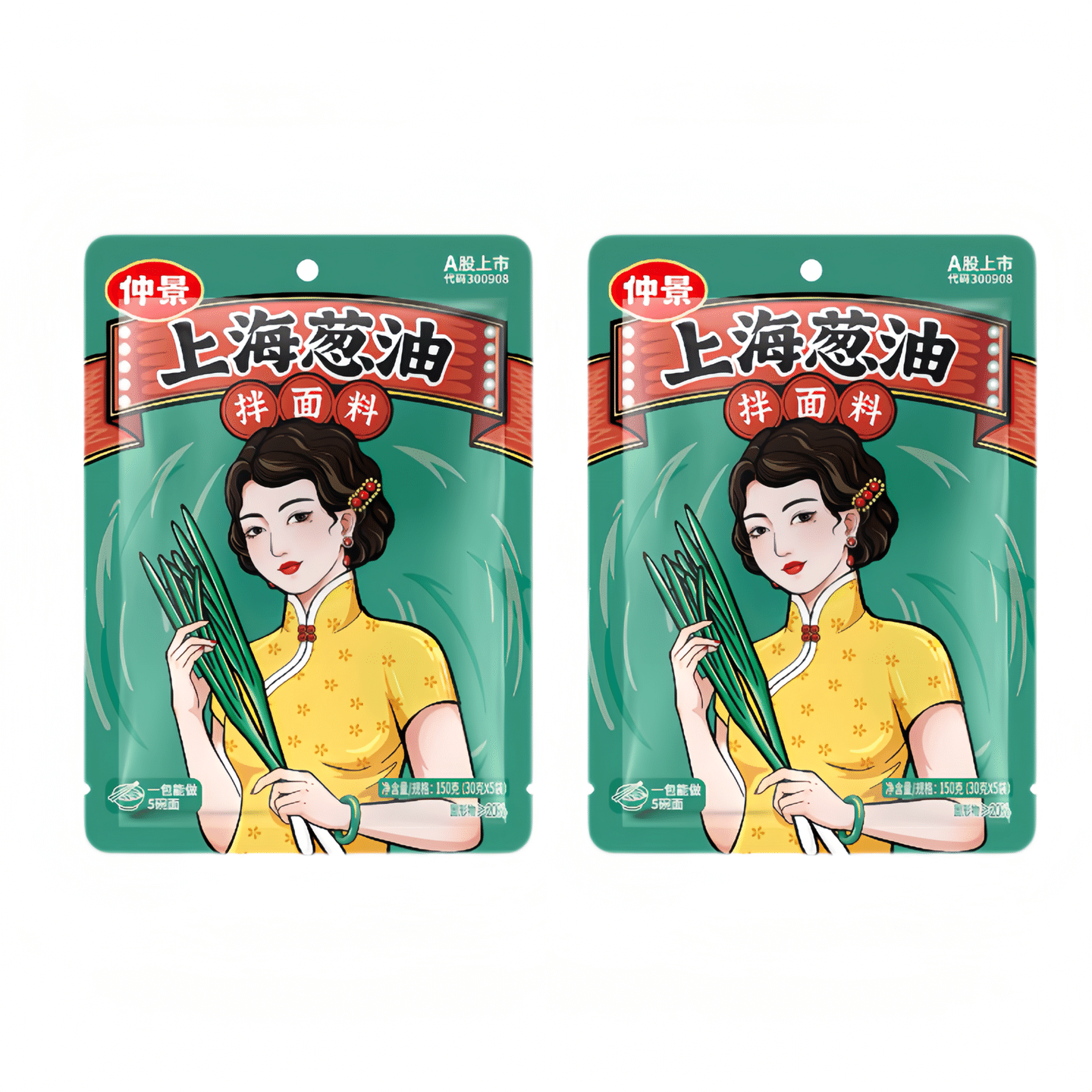 Shanghai Scallion Oil Noodle Sauce 150g 2 each