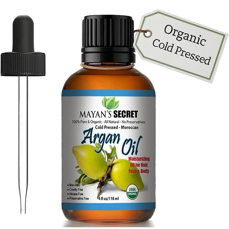Organic Argan Oil 4oz 100% Pure Cold Pressed Hair 4 fl.oz