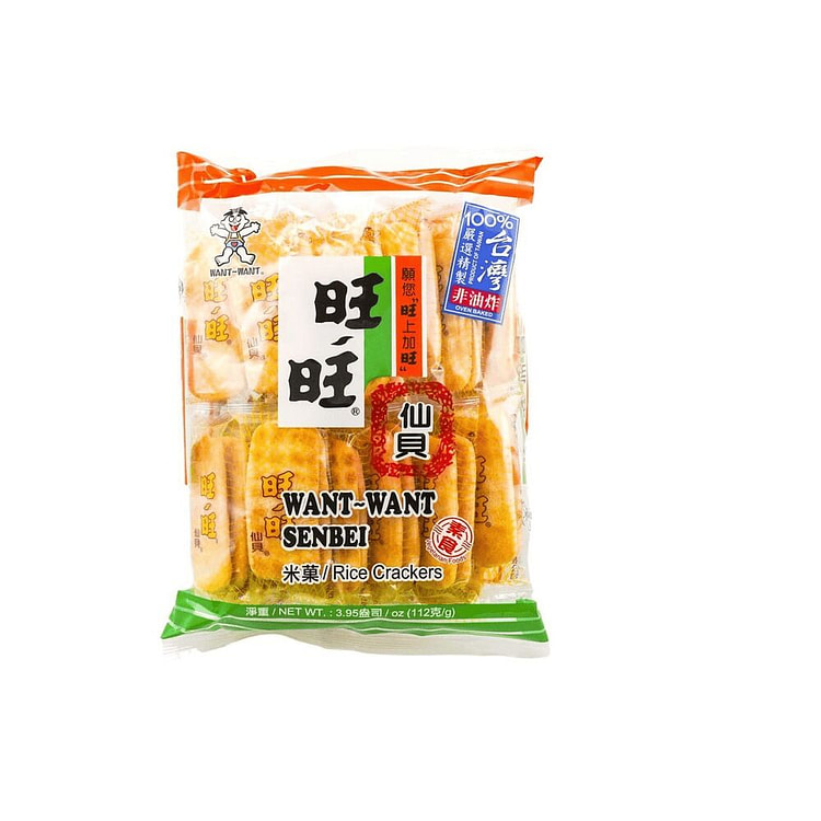 WANT WANT Senbei Rice Crackers 3.95 oz 112 g