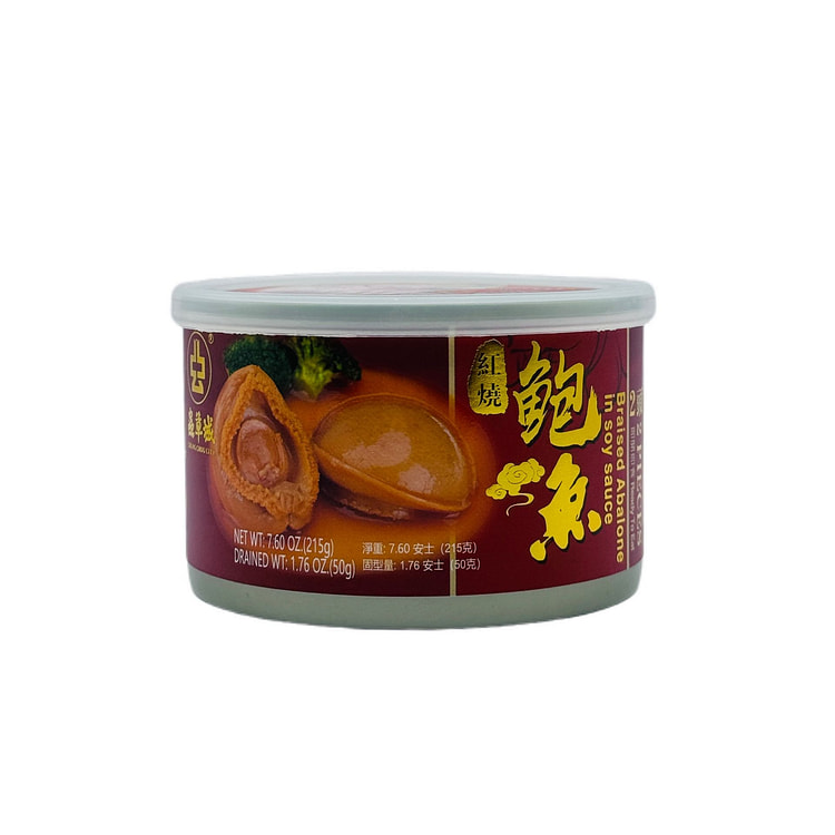 蟲草城 迷你鮑魚罐頭 (2頭 - 紅燒)