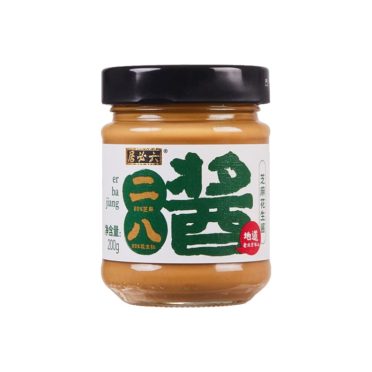 六必居二八酱火锅蘸料芝麻花生酱*1瓶