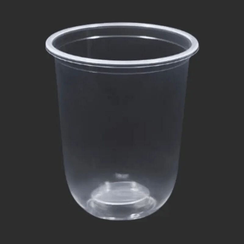 Disposable PET Plastic Cups 16oz 95mm (Pack of 50) 1 pack