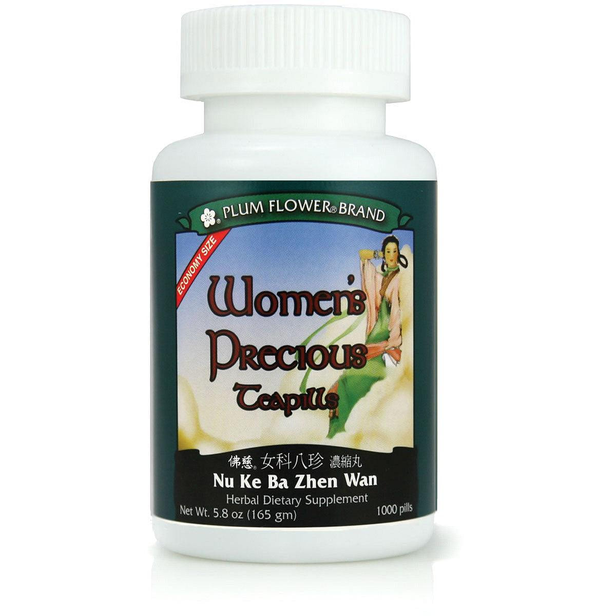 Women’s Precious Teapills- economy size Nu Ke Ba Zhen Wan 1 each