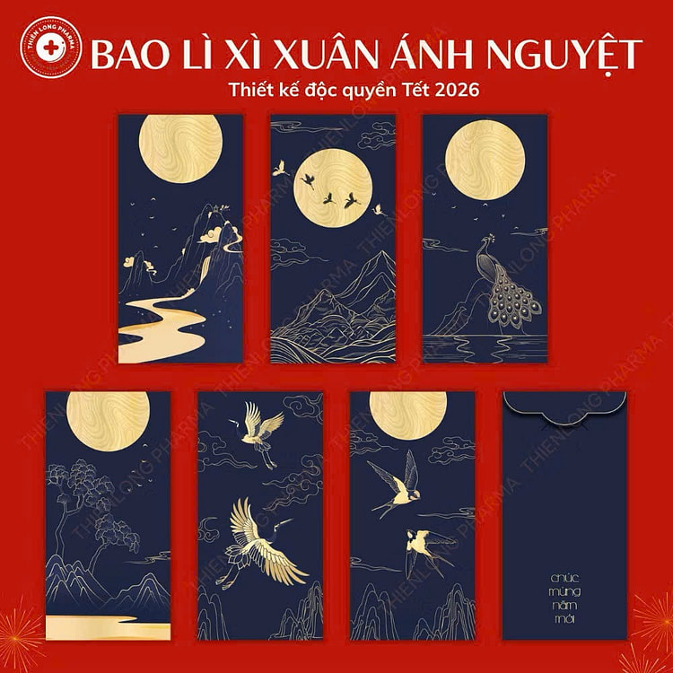 SET12 XUAN ANH NGUYET 幸运丽 1 包