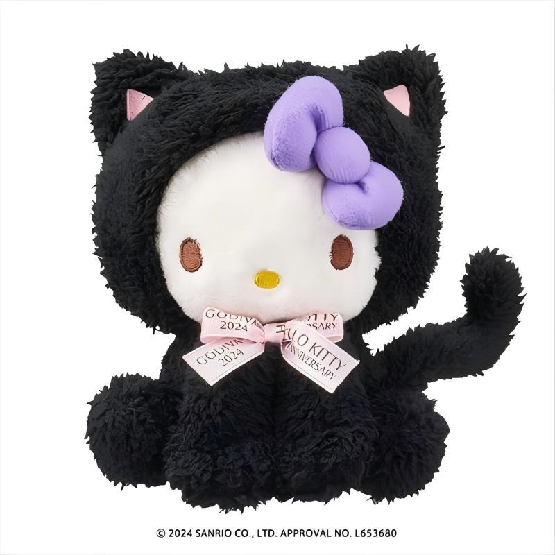 GODIVA ブラックキャット G クリスピー（3粒入）+ハローキティ