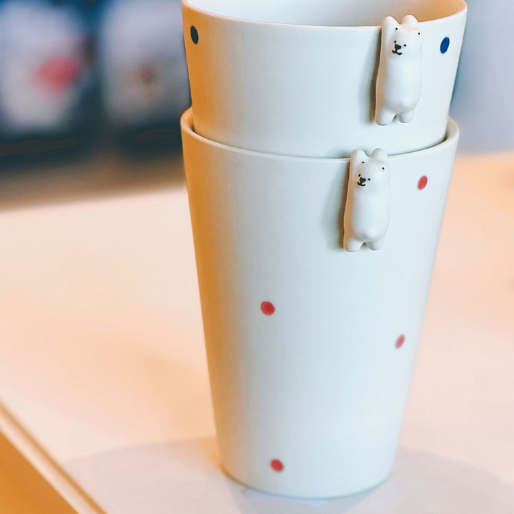 Tobe Ware Polar Bear Beer Cup(Gift Box) Red