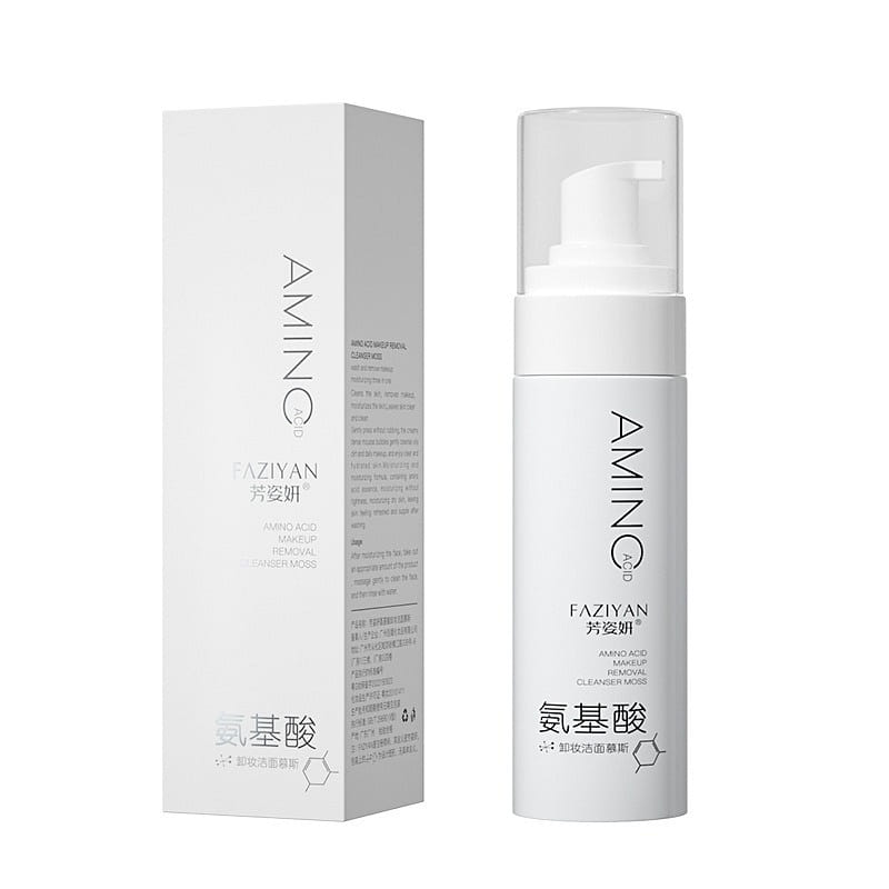 Faziyan Amino Acid Makeup Remover Cleansing Mousse 150ml 1 each