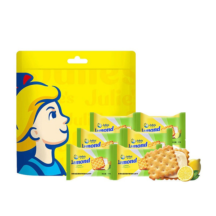 Judith Lemon Sandwich Cookies 595g 595 g