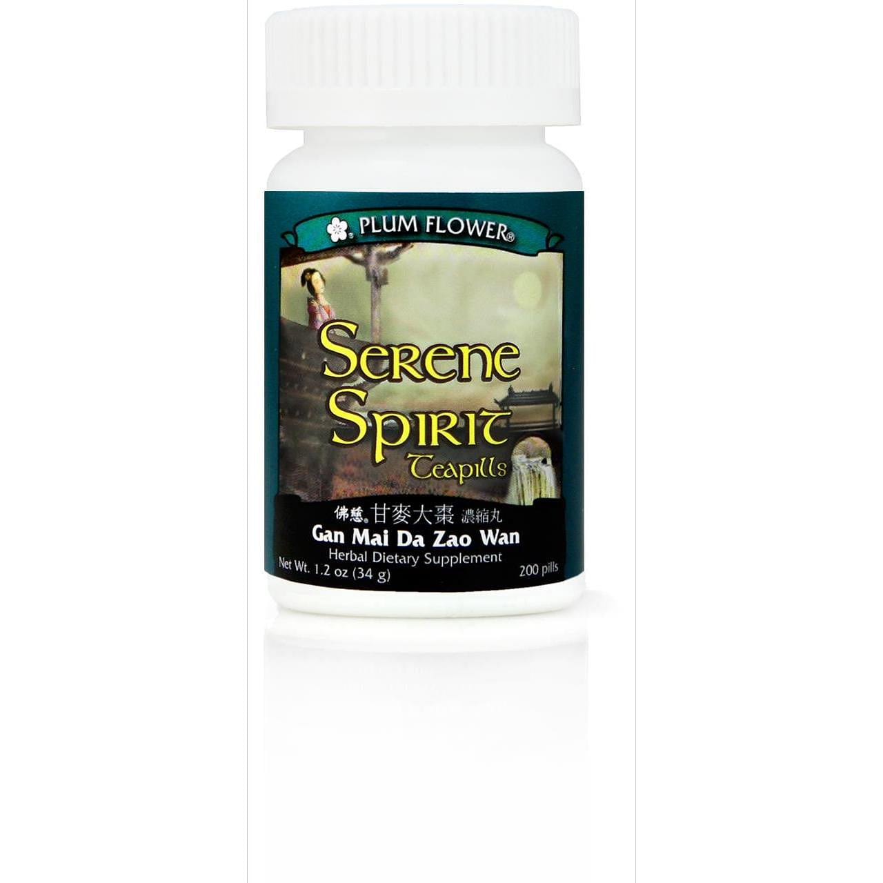 Serene Spirit Teapills (formerly known as Calm Spirit) Gan Mai Da Zao Wan 1 each