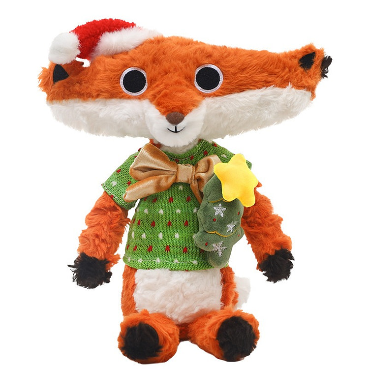 Dewa Fox Good Brother About 38CM - Christmas Fox 1 count