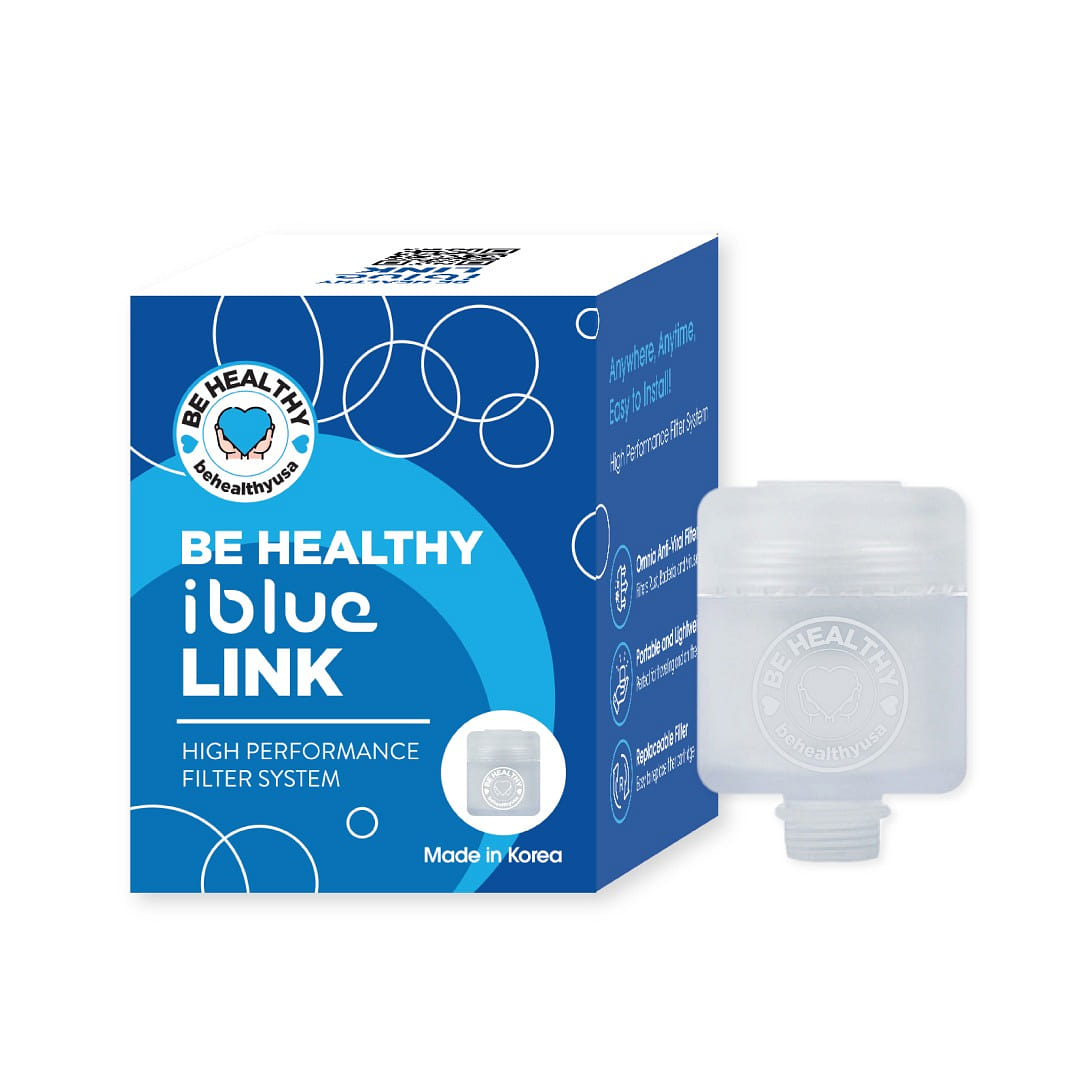 Be Healthy iBlue Link Portable Pure Water Filter System 1 each