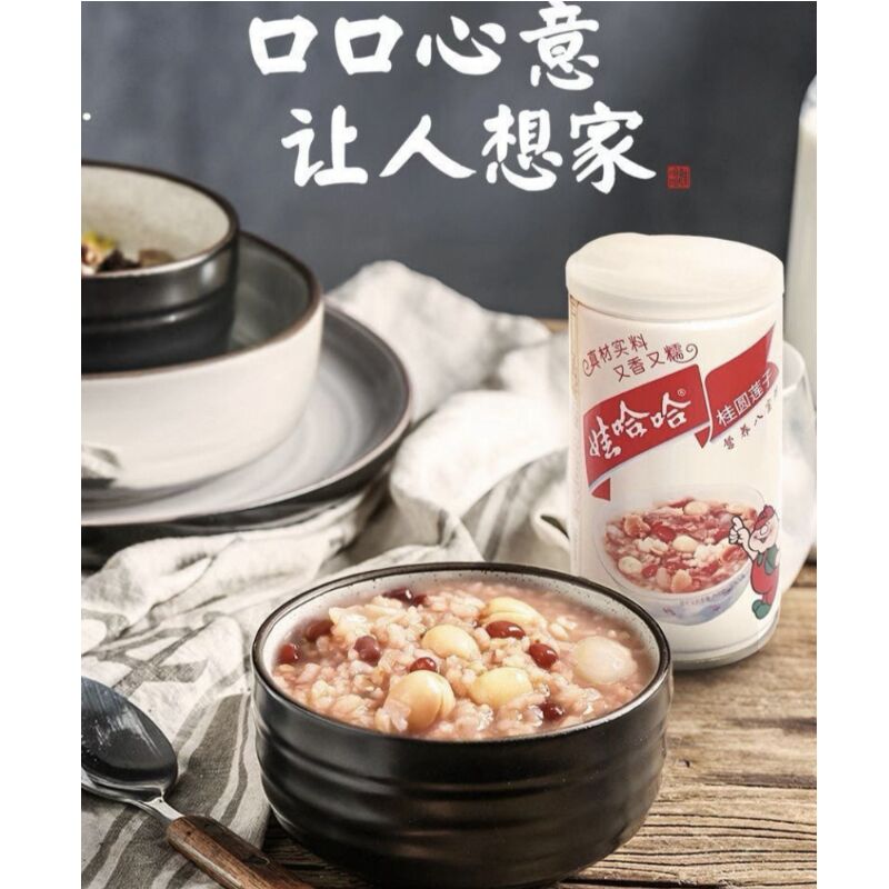 360 克*8罐娃哈哈桂圆莲子八宝粥- Weee!