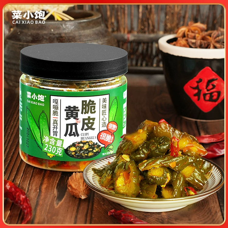 脆皮黄瓜甜辣口230g*1瓶
