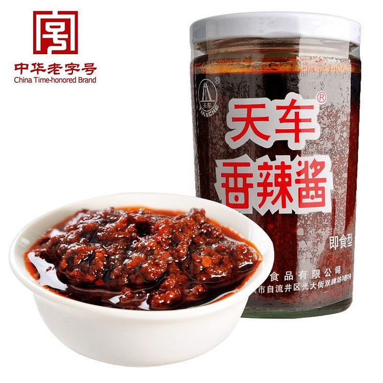 Tianche Spicy Sauce, Chili Sauce Rice Bowl Sauce 225 g