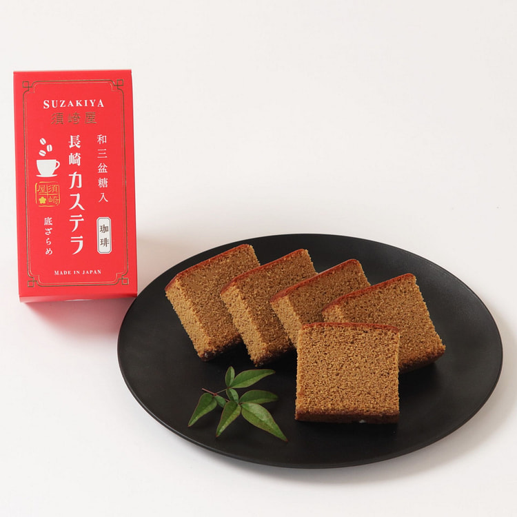 Suzakiya Wasanbon Castella Cake Coffee Flavor 7 oz