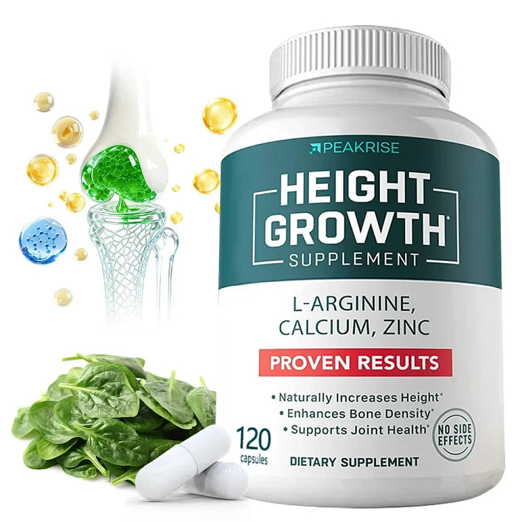 Height Growth Supplement,120pcs HEIGHT GROWTH BONE 1 pack