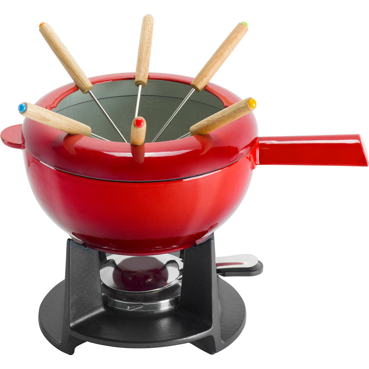 ZWILLING 8-inch Fondue Pot with 6 Forks 1 each