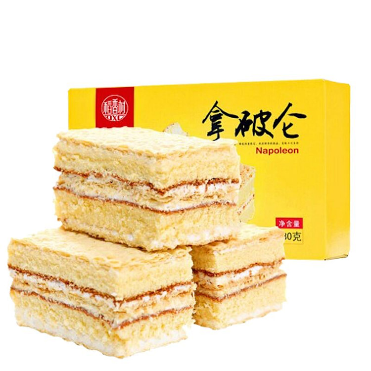 稻香村 拿破仑糕点 奶油蛋糕