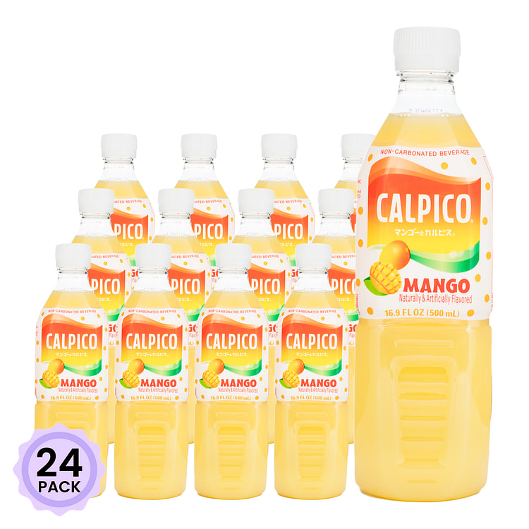 Calpico 乳酸菌饮料 芒果味 500 毫升*24 包