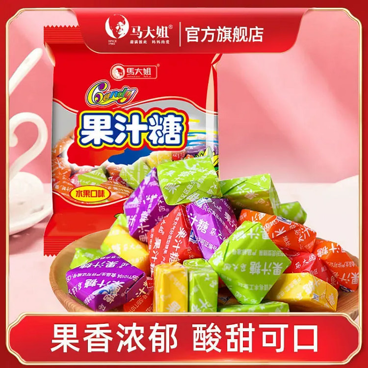 马大姐果汁糖120g*1袋软糖 120 克