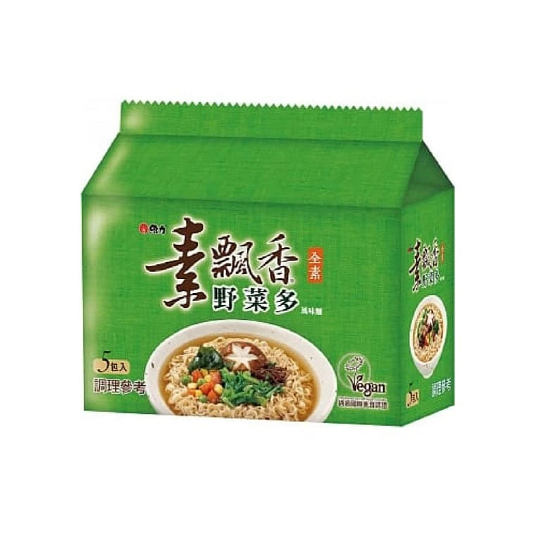 Wei Lih Veggie Instant Noodle Soup for Vegetarian (pack of 5) 400 g