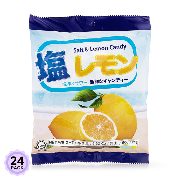 咸味柠檬糖果 150 克*24 包