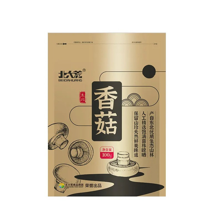 Beidahuang Dried Shiitake Mushrooms, 100g*1 100 g