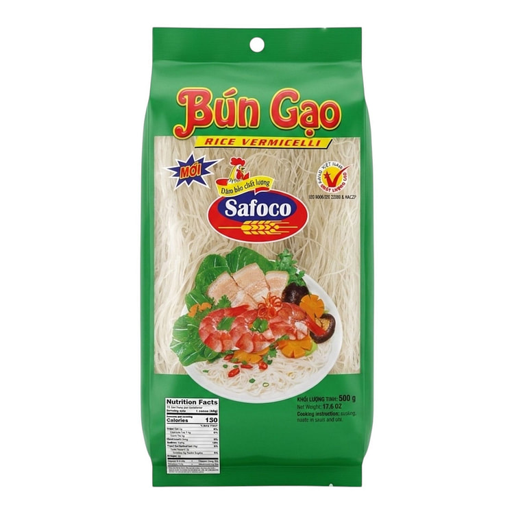 [Safoco] Rice Vermicelli/Bun Gao 17.6 oz