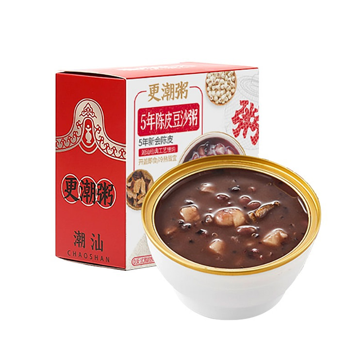 Instant tangerine peel and red bean paste porridge (min 4)