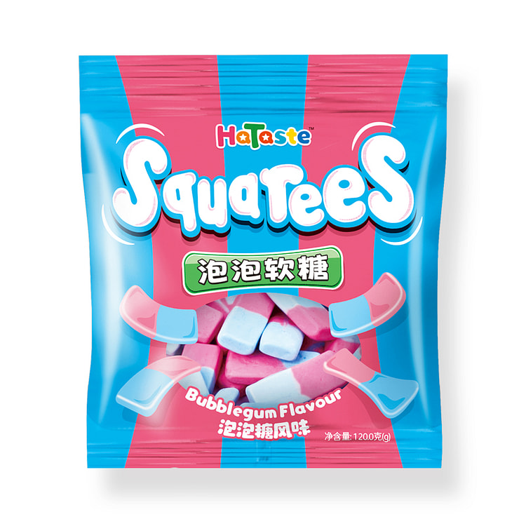 哈滋未嚼嚼糖软糖泡泡糖风味120g*1袋