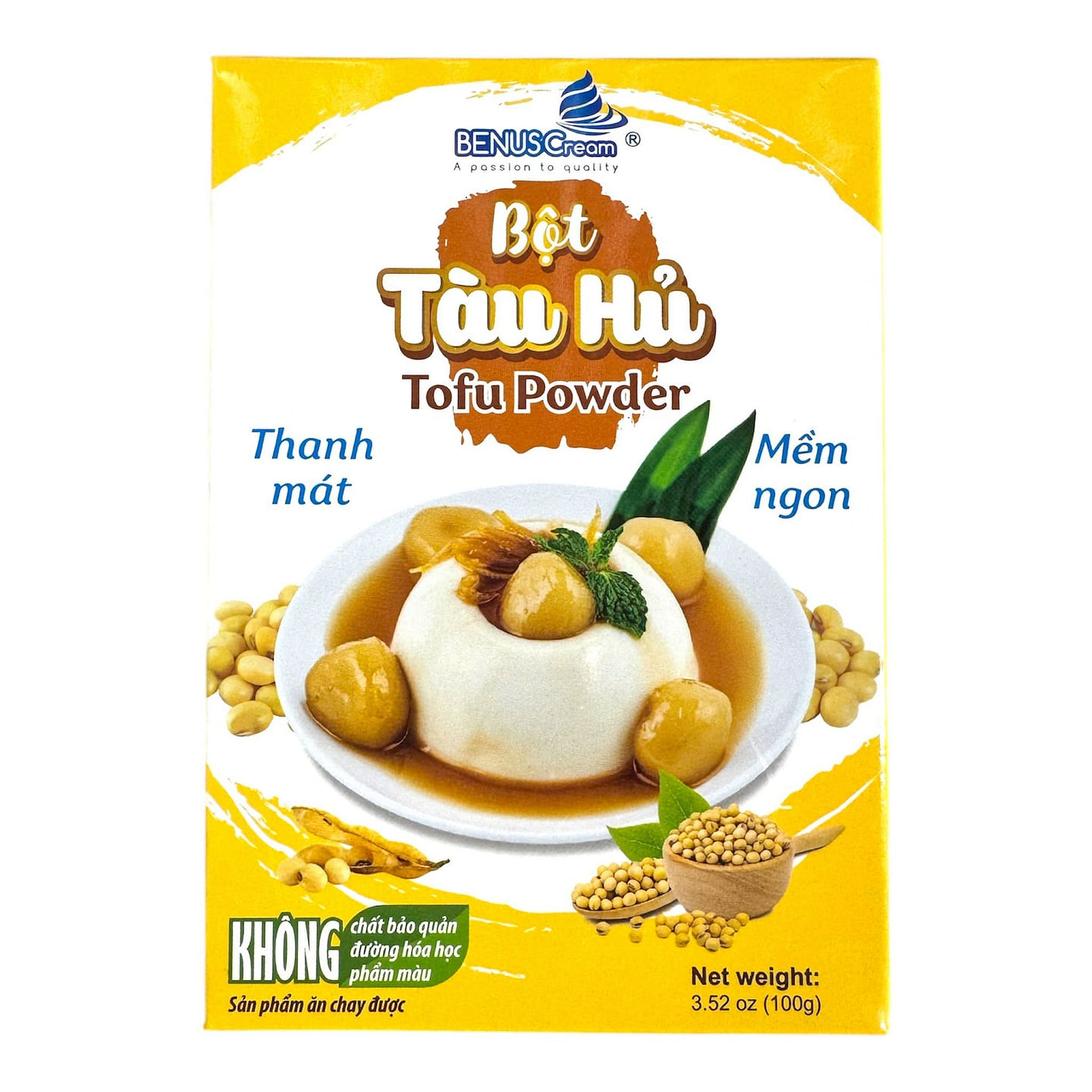 Tofu Powder for Tofu Dessert Bot Tau Hu VEGAN 100 g