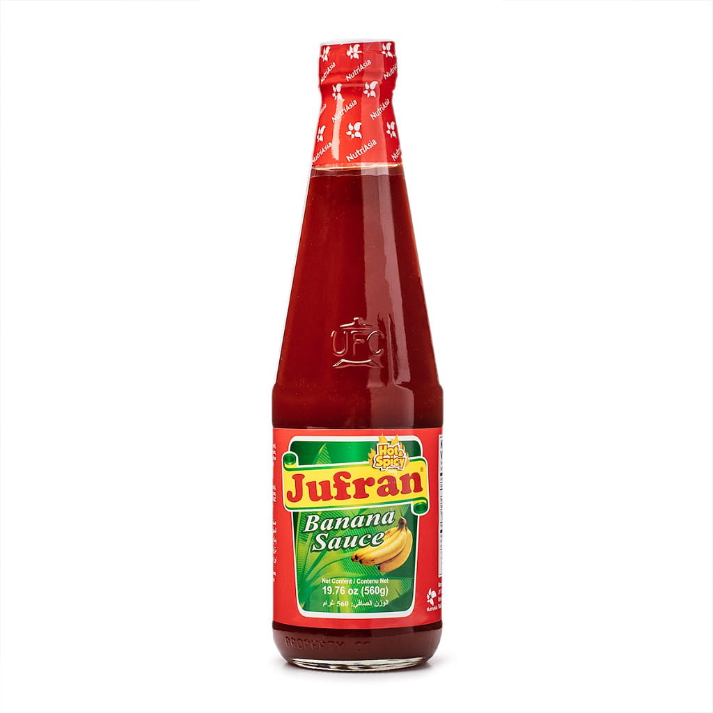 Jufran Banana Sauce Hot & Spicy 19.76 oz
