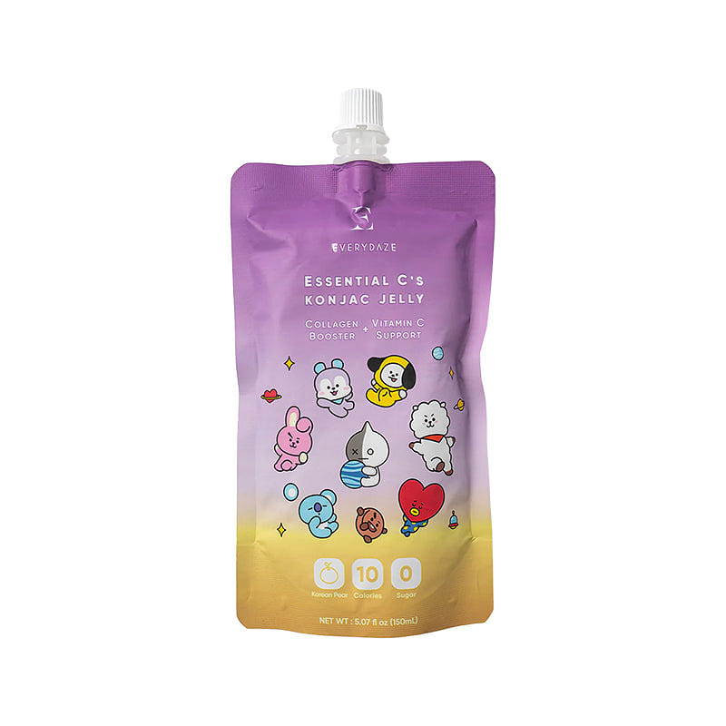 EVERYDAZE Korean Pear Essential C's Konjac Jelly (Collagen + Vitamin C) 1 Pack 1 each