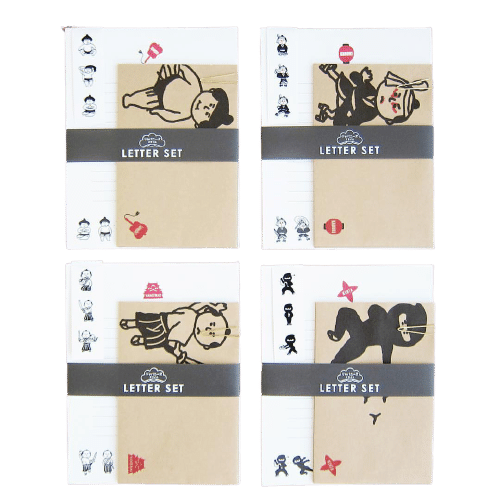 Japanese Letter Set (4 Designs) 1 each