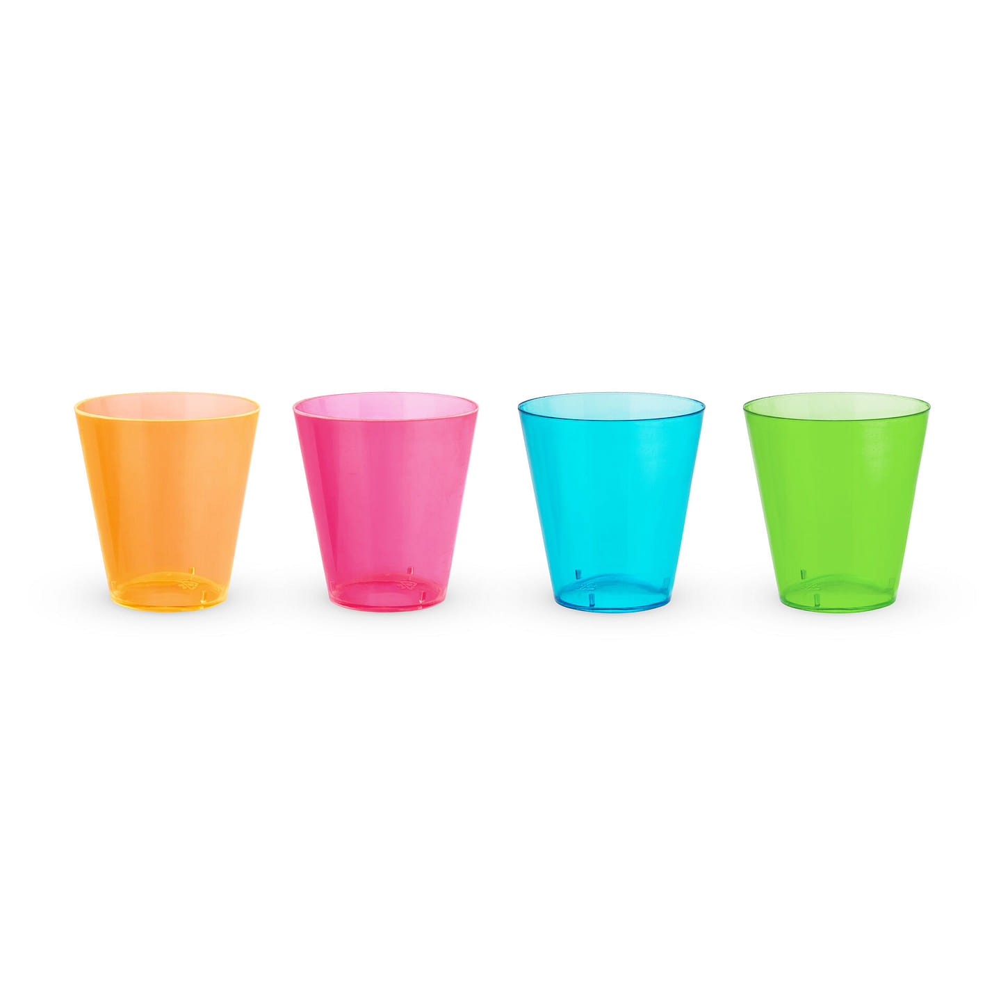 True Party: Assorted 2oz Neon Shot Glasses, set of 60 60 each