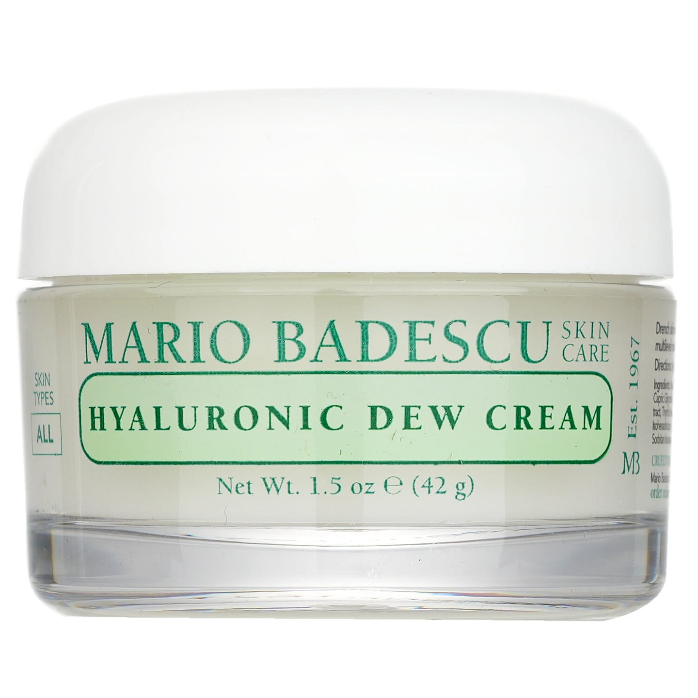 Mario Badescu Hyaluronic Dew Cream 42g/1.5oz 42 g