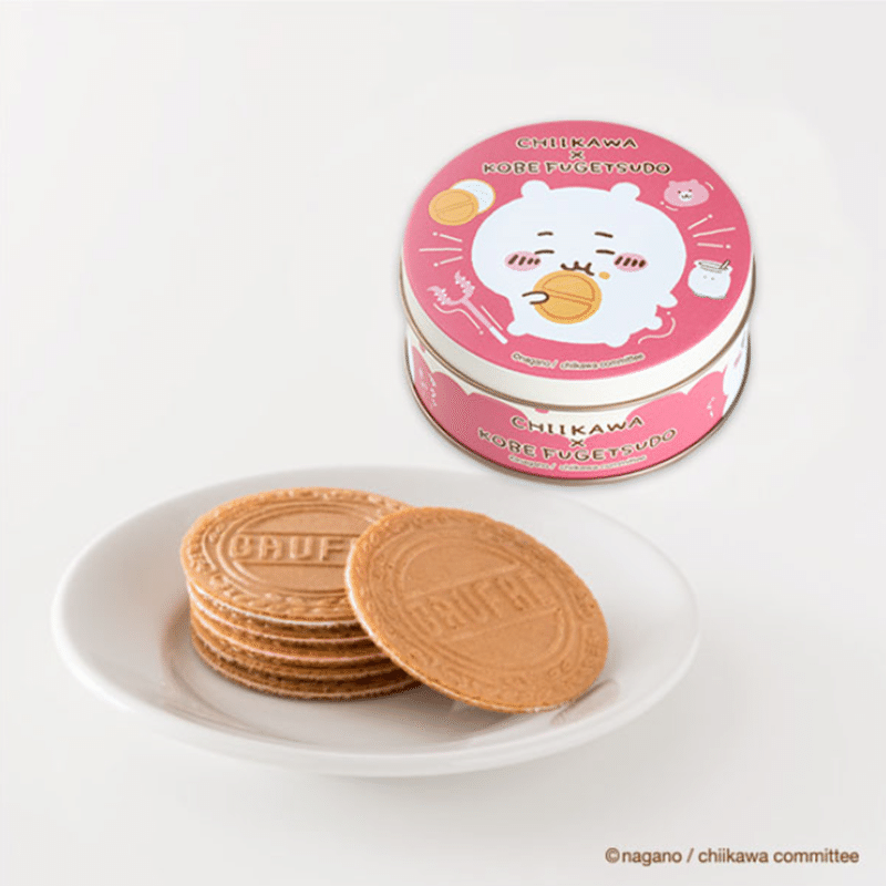 Kobe Fugetsudo Chiikawa Mini Sandwich Cookies 6 pc 1 box