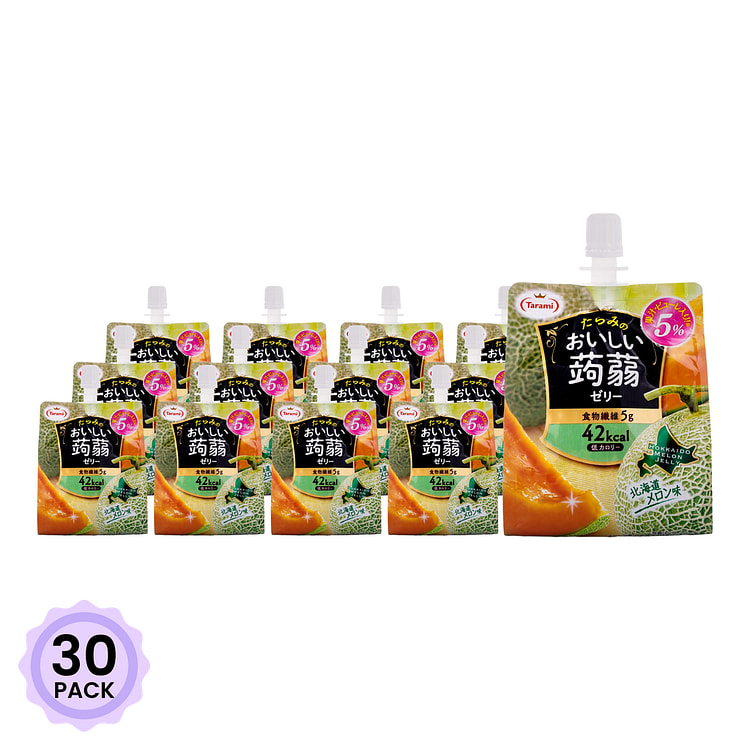 Tarami Jelly Drink Melon Flavor 150 g*30 pack