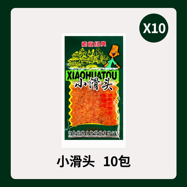 Xiaohuatou Latiao Spicy Slices 18g*10 Packs