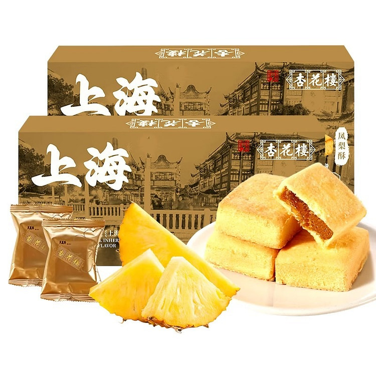 杏花楼上海凤梨酥中式糕点甜点办公室休闲小吃160g