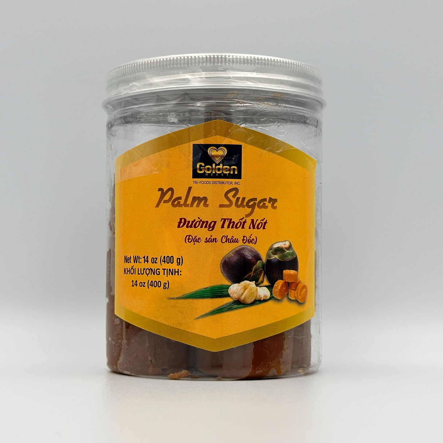 Golden Heart Palm Sugar Traditional Sweetener 400 g