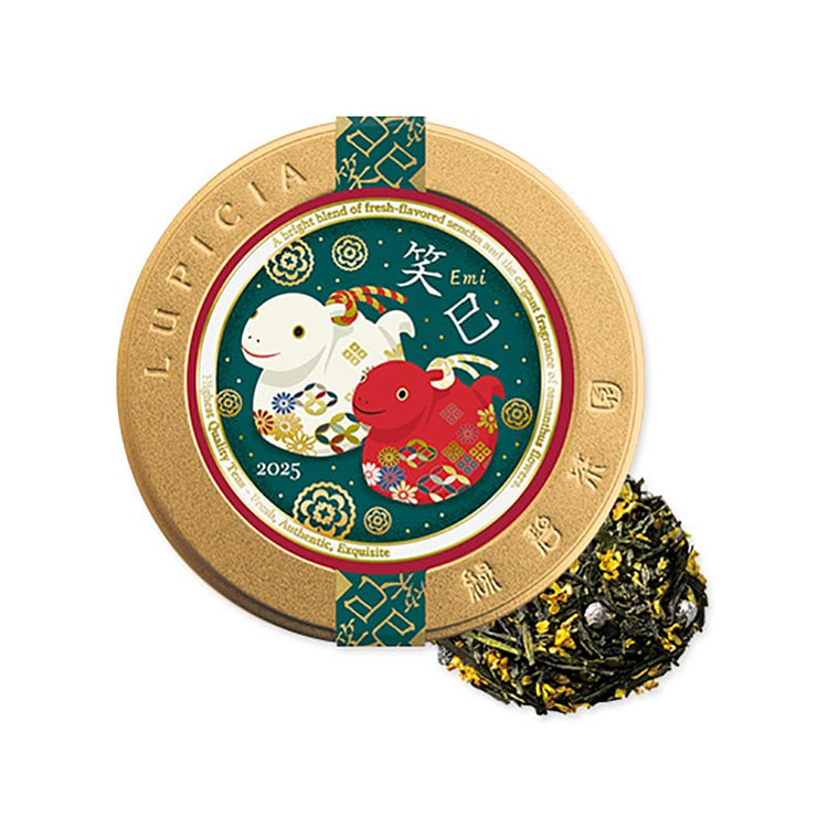 lupicia 2025 Year of the Snake Limited Edition Gold Can Osmanthus Green Tea