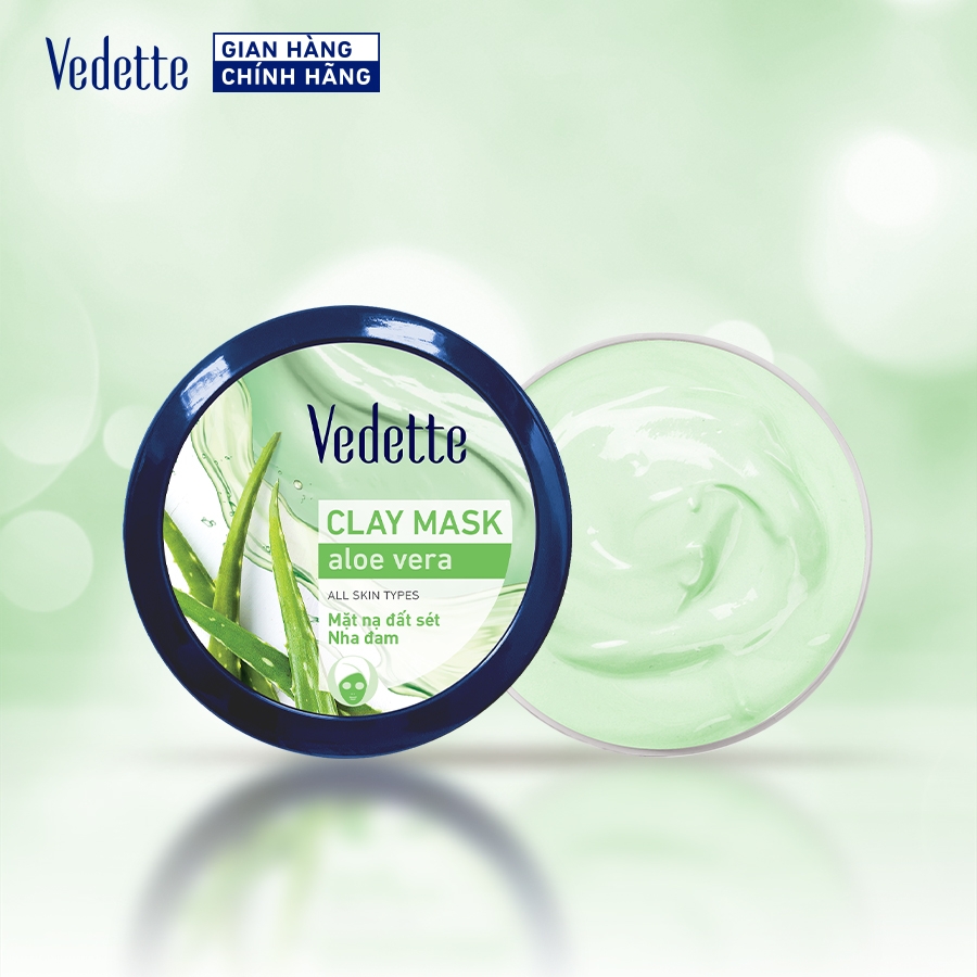 Get Vedette Clay Mask Aloe Vera All Skin Types Delivered | Weee! Asian  Market