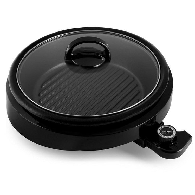 ASP-137B 3夸脱/10英寸三合一多功能锅黑 1 个