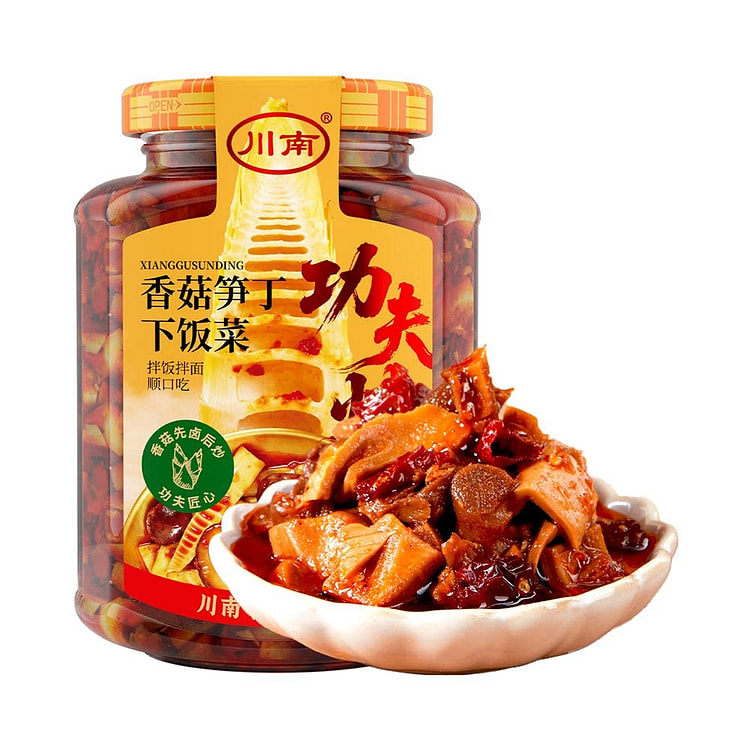 川南 香菇笋丁下饭菜 192g+赠8g 1 瓶